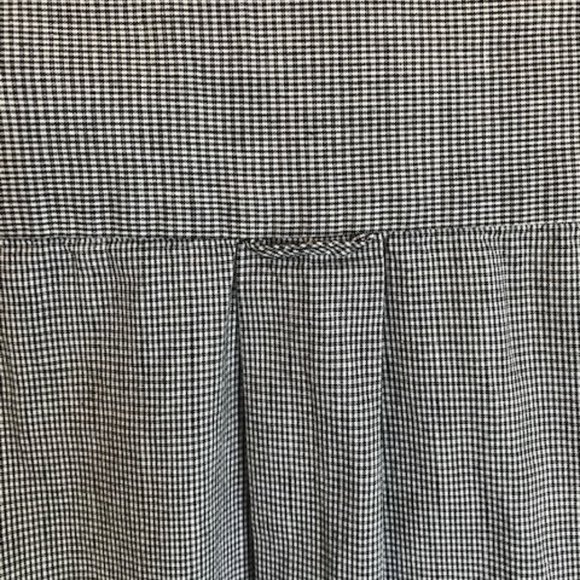 Black and white check cotton tunic shirt - Picture 4 of 13